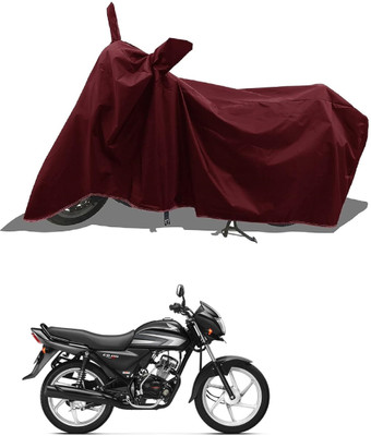 AESTRYD Two Wheeler Cover for Hero(CD 110 Dream, Maroon)