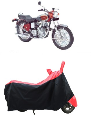 Coxtor Two Wheeler Cover for Royal Enfield(Machismo 500, Red)