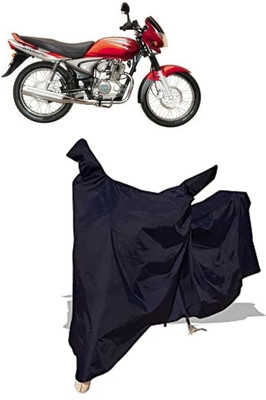 Amexride Two Wheeler Cover for Bajaj(Wind 125, Black)