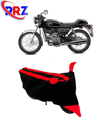 RRZ Waterproof Two Wheeler Cover for Hero(Splendor Pro Classic, Black, Red)