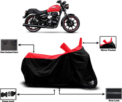 Amexride Two Wheeler Cover for Royal Enfield(Thunderbird 350, Red)
