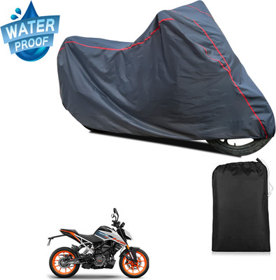 PAGORA Waterproof Two Wheeler Cover for KTM(125 Duke, Grey)