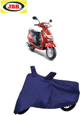 JBR Waterproof Two Wheeler Cover for Mahindra(Duro, Blue)