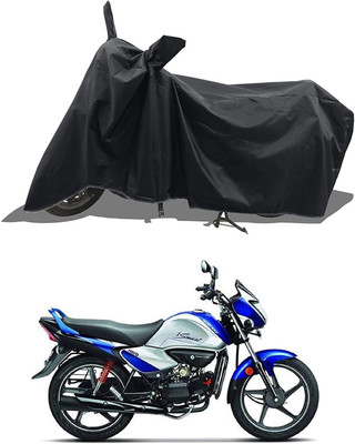 AASHTIK MART Two Wheeler Cover for Hero(MotoCorp Splendor iSmart, Black)