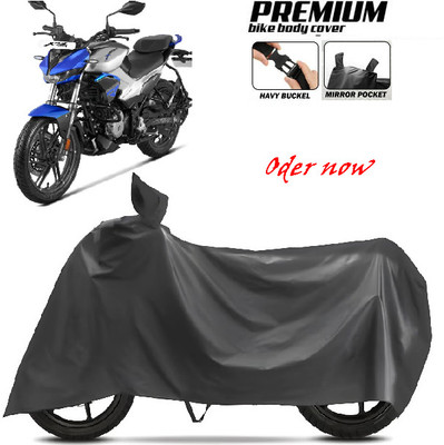 smwzxyu Waterproof Two Wheeler Cover for Bajaj, Hero, Honda, TVS, Ola(Black)