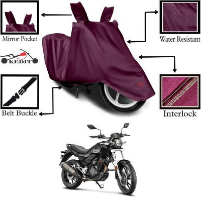 Digicore Two Wheeler Cover for Universal For Bike(Maroon)