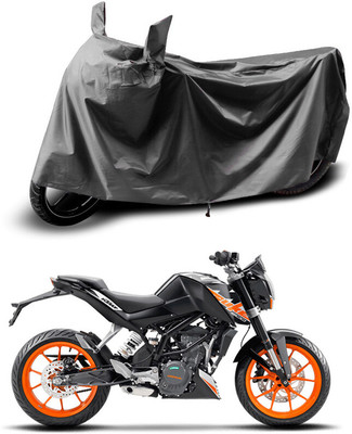 Gali Bazar Waterproof Two Wheeler Cover for KTM(Grey)