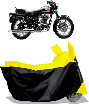 Amexride Two Wheeler Cover for Royal Enfield(Bullet 350 Twinspark, Multicolor)