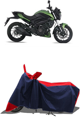 SUGASHRI Waterproof Two Wheeler Cover for Bajaj(Dominar 250, Red, Blue)