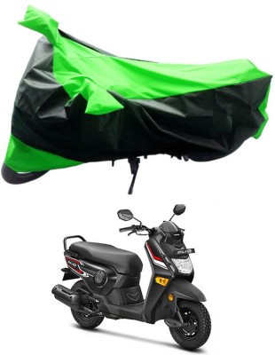 RWT Two Wheeler Cover for Honda(Cliq, Black, Green)