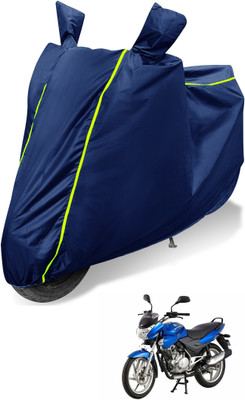 MOCKHE Waterproof Two Wheeler Cover for Bajaj(Discover 150 s, Blue)
