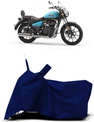 VESMEI Two Wheeler Cover for Royal Enfield(Meteor, Blue)