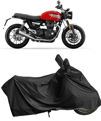 DIGGU Two Wheeler Cover for Triumph(Speed Twin, Black)
