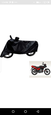 DeepShakshi AUTOMOTIVE Waterproof Two Wheeler Cover for Bajaj(125 Duke, Black)
