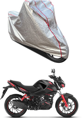 PAGORA Waterproof Two Wheeler Cover for Hero(CBZ Extreme, Silver)