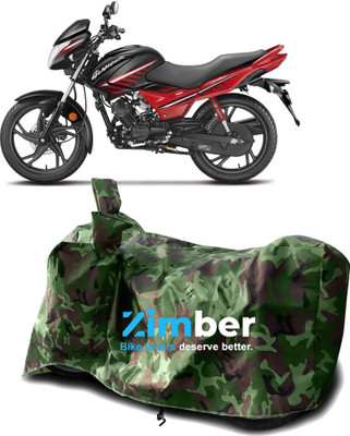 APNEK Two Wheeler Cover for Hero(Glamour, Green)