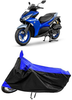 MMSSTAR Two Wheeler Cover for Yamaha(Aerox 155 Maxi BS6, Blue)