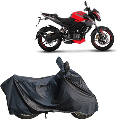 Aoriyon Waterproof Two Wheeler Cover for Bajaj(Pulsar 200 NS DTS-i, Grey)