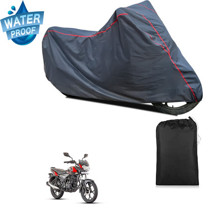PAGORA Waterproof Two Wheeler Cover for Bajaj(Discover 110, Grey)