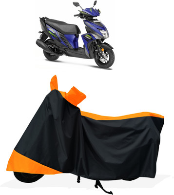 Tricway Two Wheeler Cover for Yamaha(Cygnus Ray ZR, Orange)