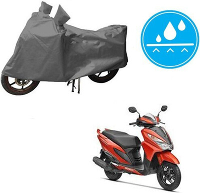 MMSSTAR Waterproof Two Wheeler Cover for Honda(Grazia, Grey)