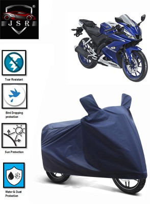 J S R Waterproof Two Wheeler Cover for Yamaha(YZF R15S, Blue)