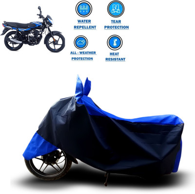 CODOKI Waterproof Two Wheeler Cover for Bajaj(CT100, Blue)