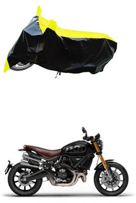 VESMEI Two Wheeler Cover for Ducati(Scrambler 1200, Yellow)