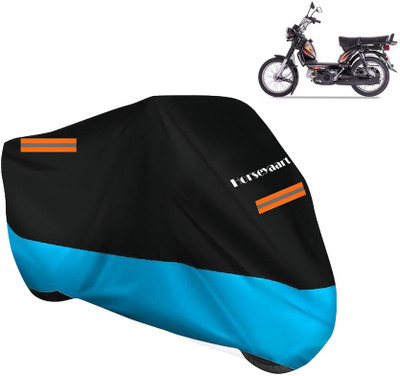 Horseyaart Waterproof Two Wheeler Cover for TVS(XL 100 Heavy Duty, Blue)