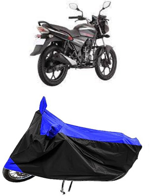 Mdstar Waterproof Two Wheeler Cover for Bajaj(Discover 110, Blue)