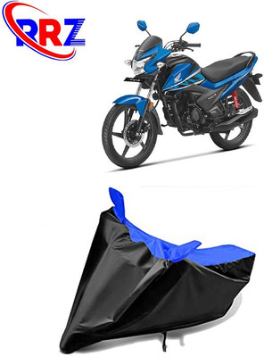 RRZ Waterproof Two Wheeler Cover for Honda(Livo, Black, Blue)