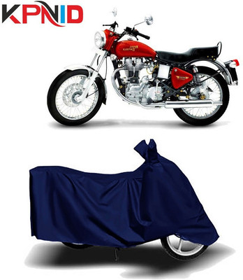 KPNID Waterproof Two Wheeler Cover for Royal Enfield(Electra 5S, Blue)