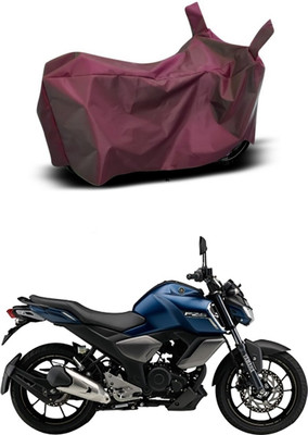 Mdstar Waterproof Two Wheeler Cover for Yamaha(FZ S FI New, Maroon)