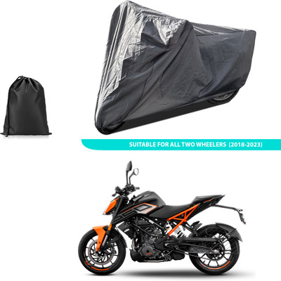 PAGORA Two Wheeler Cover for KTM(250 Duke, Grey)