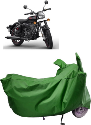 Amexride Two Wheeler Cover for Royal Enfield(Bullet 350, Maroon)
