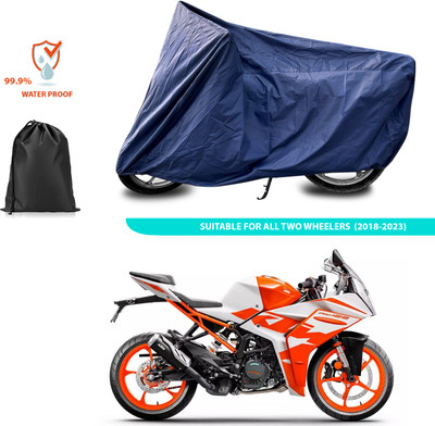 CODOKI Waterproof Two Wheeler Cover for KTM(RC 125 BS6, Blue)