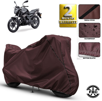 FBC Waterproof Two Wheeler Cover for TVS(Raider, Maroon)