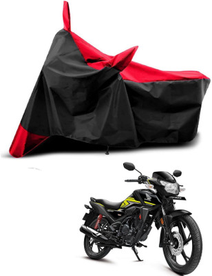 AASHTIK MART Two Wheeler Cover for Universal For Bike(SP 125, Red, Black)