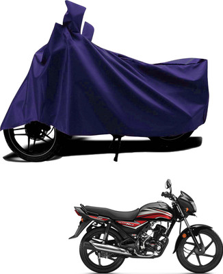 KEDIT Waterproof Two Wheeler Cover for Honda(Dream Yuga, Blue)