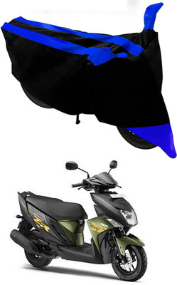 MMSSTAR Waterproof Two Wheeler Cover for Yamaha(Ray ZR, Blue, Black)
