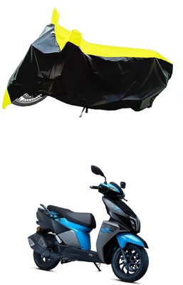 VESMEI Two Wheeler Cover for TVS(Scooty, Yellow)