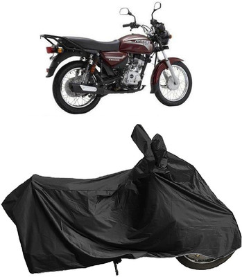 MMSSTAR Waterproof Two Wheeler Cover for Bajaj(Boxer, Black)