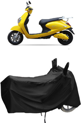Autoprime Two Wheeler Cover for Techo Electra(Electra, Black)