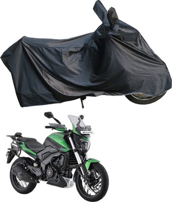 Motodreka Waterproof Two Wheeler Cover for Bajaj(Dominar 400 BS6, Black)