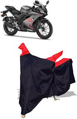Amexride Two Wheeler Cover for Yamaha(YZF-R15 V3 BS6, Black)