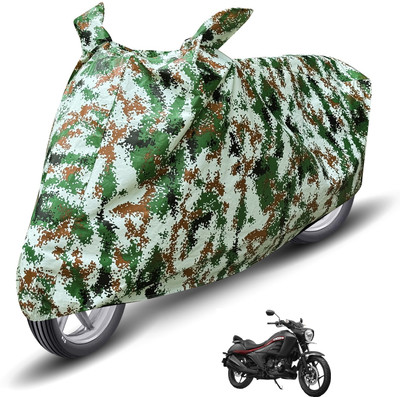 Auto Hub Waterproof Two Wheeler Cover for Suzuki(Intruder 250, Green)