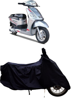 KEDIT Two Wheeler Cover for Hero(Electric NYX BS6, Black)
