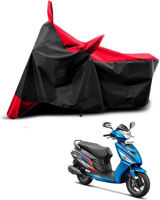 AASHTIK MART Two Wheeler Cover for Universal For Bike(Maestro Edge 110 BS6, Red, Black)