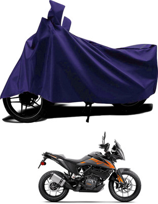 AASHTIK MART Waterproof Two Wheeler Cover for KTM(390 Adventure, Blue)