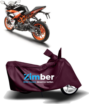 APNEK Two Wheeler Cover for KTM(RC 390, Maroon)